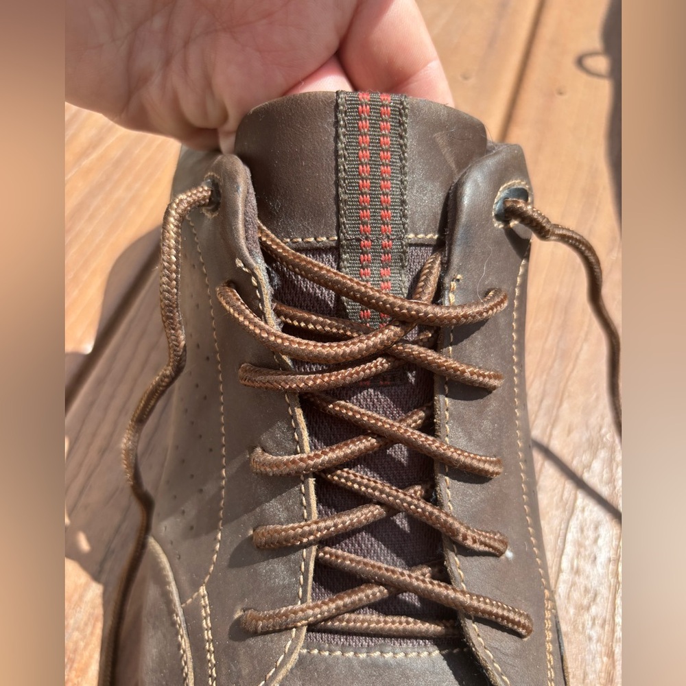 Rockport adiPRENE by Adidas Men Brown Size 14 M Leather Walking Shoes